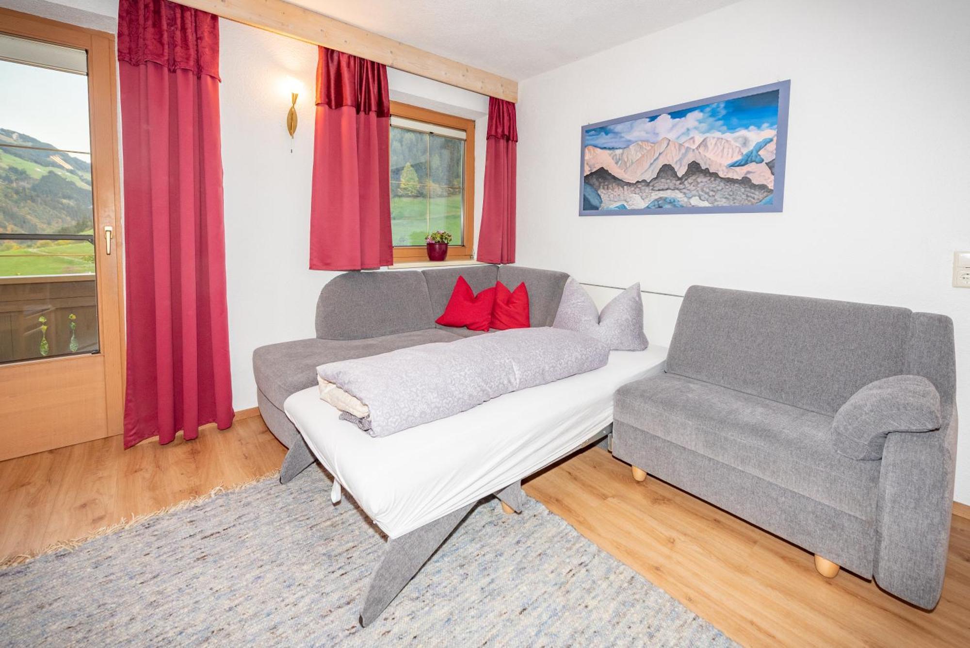 Ferienwohnung Ausblick Zillertal 하이젠베르크 외부 사진