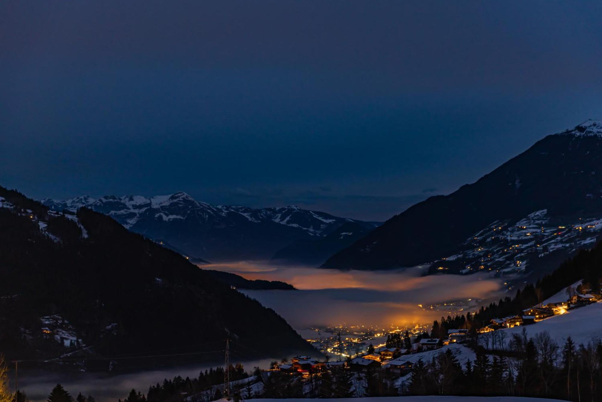 Ferienwohnung Ausblick Zillertal 하이젠베르크 외부 사진