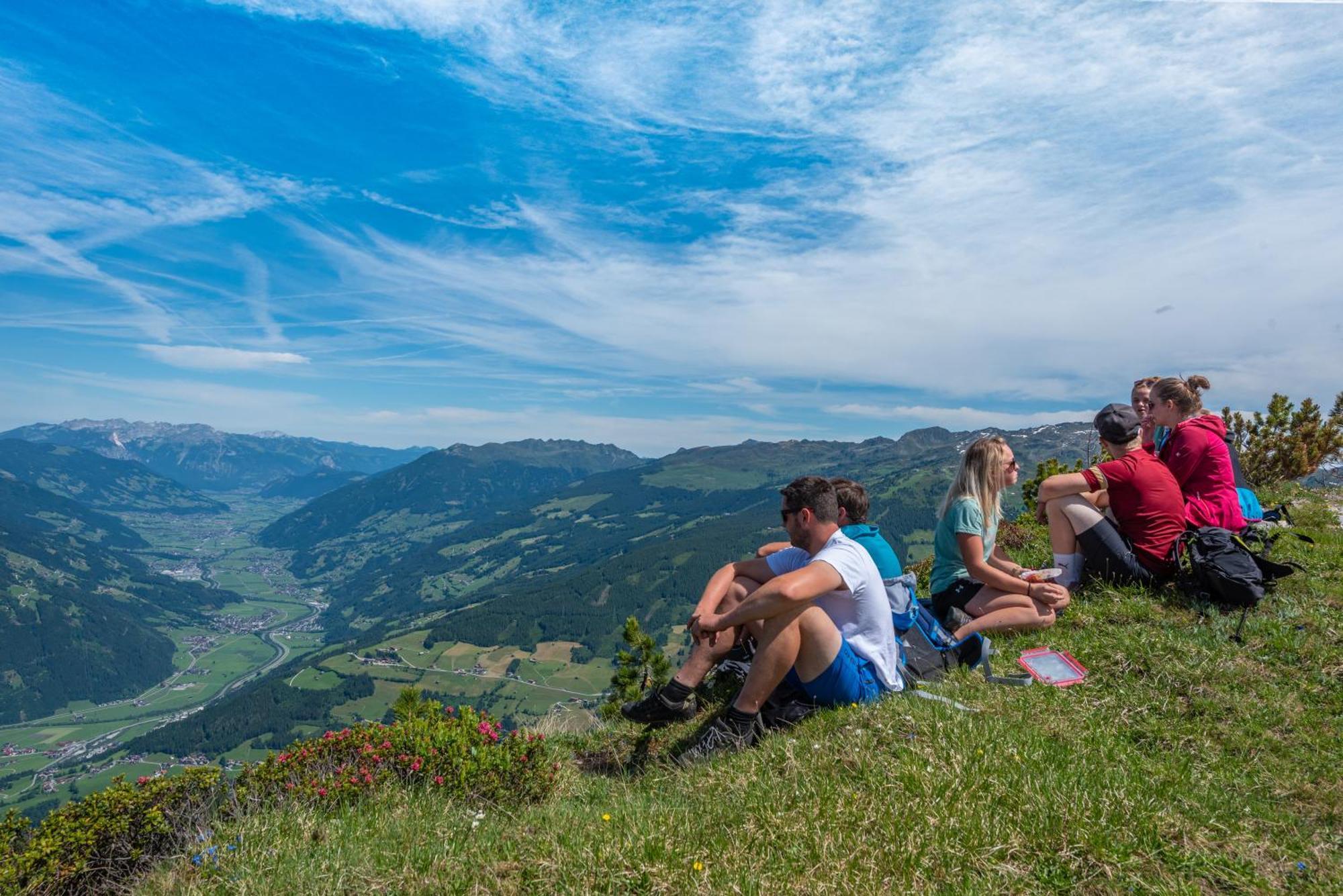 Ferienwohnung Ausblick Zillertal 하이젠베르크 외부 사진