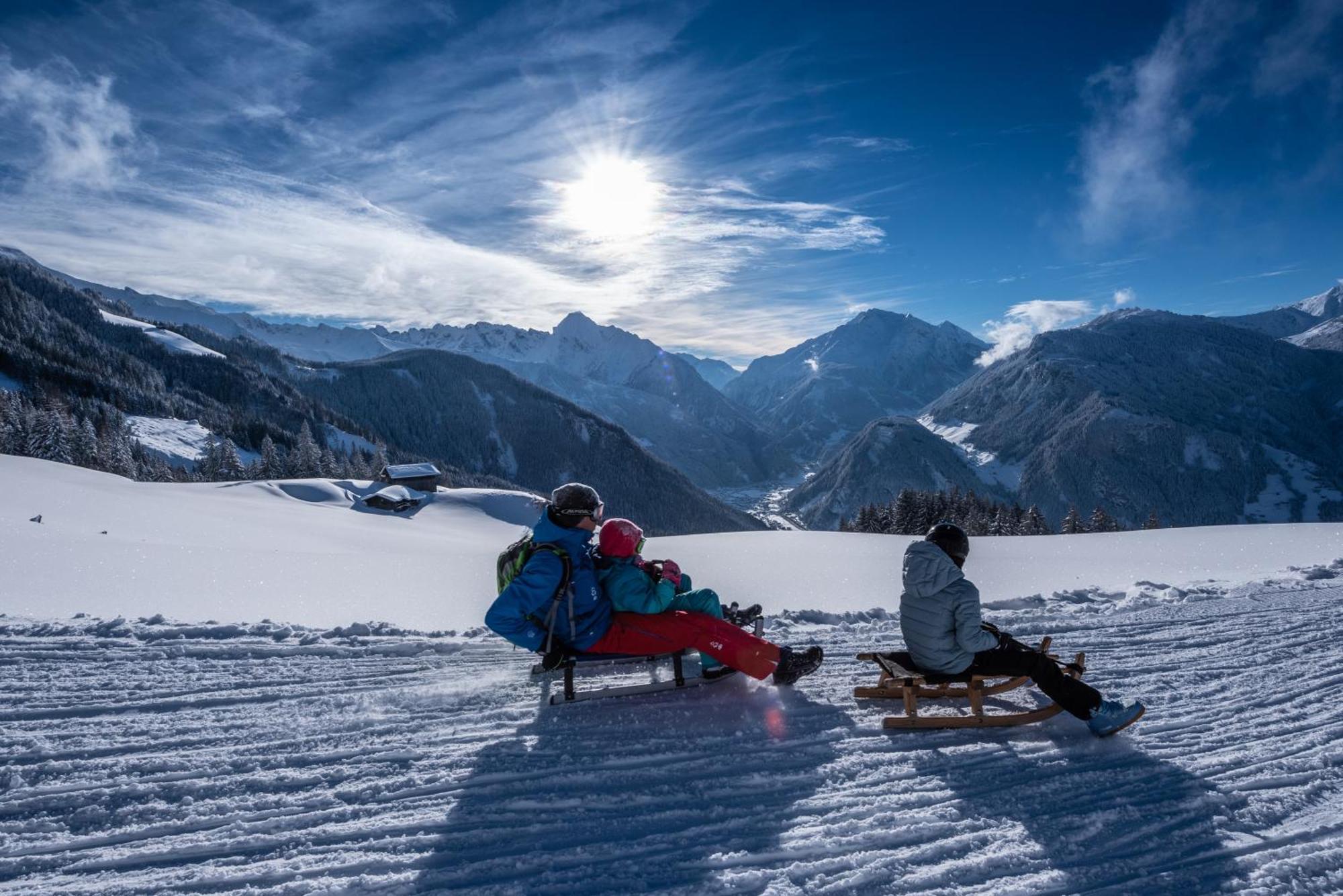 Ferienwohnung Ausblick Zillertal 하이젠베르크 외부 사진