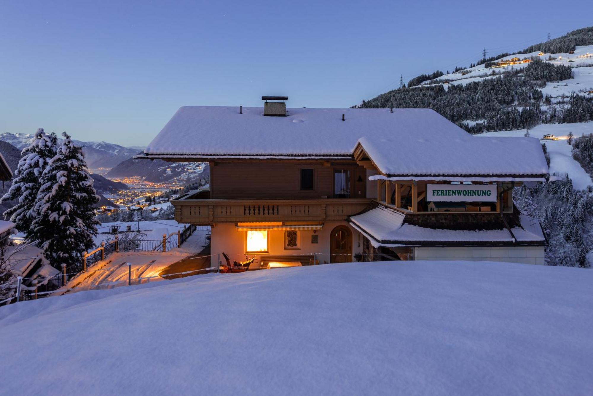 Ferienwohnung Ausblick Zillertal 하이젠베르크 외부 사진
